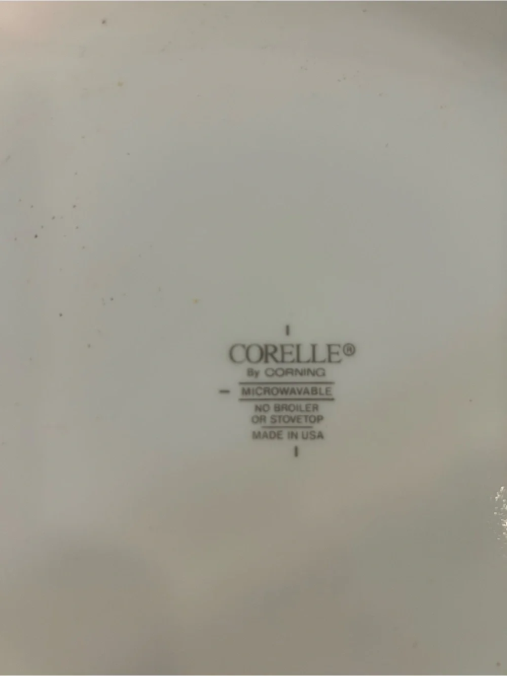 Corelle White Dinner Plate - Solid White